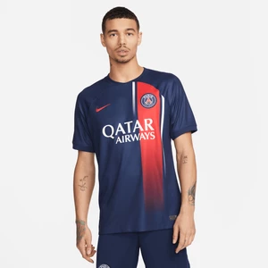 Męska koszulka piłkarska Nike Dri-FIT Paris Saint-Germain Stadium 2023/24 (wersja domowa) - Niebieski
