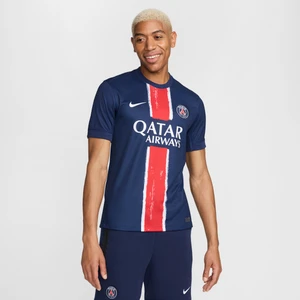 Męska koszulka piłkarska Nike Dri-FIT Paris Saint-Germain Stadium 2024/25 (wersja domowa) – replika - Niebieski