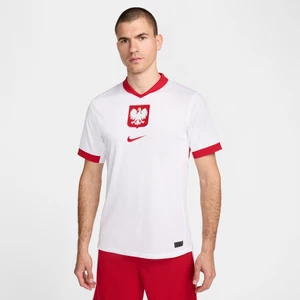 Męska koszulka piłkarska Nike Dri-FIT Polska Stadium 2024/25 (wersja domowa) – replika - Biel