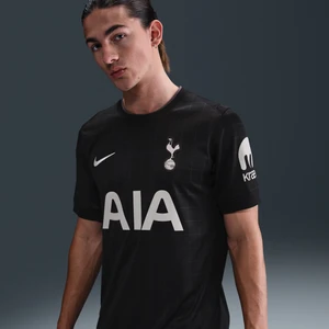 Męska koszulka piłkarska Nike Dri-FIT Tottenham Hotspur Stadium 2025/26 (wersja wyjazdowa) – replika - Czerń