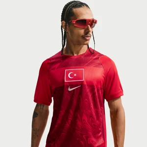 Męska koszulka piłkarska Nike Dri-FIT Turcja Stadium 2026 (wersja domowa) – replika - Czerwony