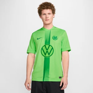 Zdjęcie produktu Męska koszulka piłkarska Nike Dri-FIT VfL Wolfsburg Stadium 2024/25 (wersja domowa) (replika) - Zieleń