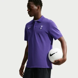 Męska koszulka piłkarska polo Nike Tottenham Hotspur - Fiolet