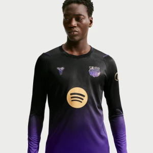 Męska koszulka piłkarska z długim rękawem Kobe Dri-FIT FC Barcelona Stadium 2026 / 27 (wersja wyjazdowa) – replika - Fiolet Nike