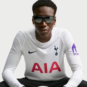 Męska koszulka piłkarska z długim rękawem Nike Dri-FIT Tottenham Hotspur Stadium 2026 / 27 (wersja domowa) – replika - Biel