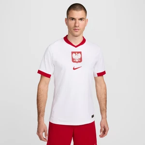 Męska koszulka piłkarska z krótkim rękawem Authentic Nike Dri-FIT ADV Polska Match 2024/25 (wersja domowa) - Biel