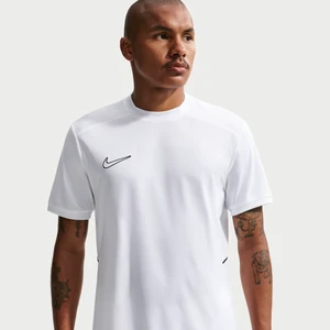 Męska koszulka piłkarska z krótkim rękawem Dri-FIT Nike Academy - Biel