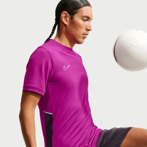 Męska koszulka piłkarska z krótkim rękawem Dri-FIT Nike Academy - Fiolet