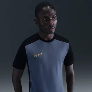 Męska koszulka piłkarska z krótkim rękawem Dri-FIT Nike Academy - Niebieski