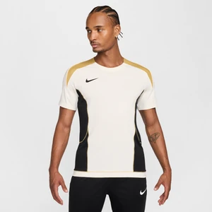 Męska koszulka piłkarska z krótkim rękawem Dri-FIT Nike Strike+ - Brązowy
