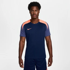 Męska koszulka piłkarska z krótkim rękawem Dri-FIT Nike Strike - Niebieski