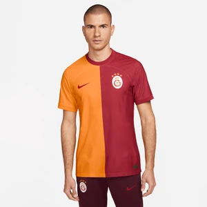 Męska koszulka piłkarska z krótkim rękawem Nike Dri-FIT ADV Galatasaray Match 2023/24 (wersja domowa) - Pomarańczowy