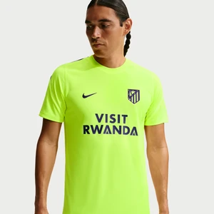 Męska koszulka piłkarska z krótkim rękawem Nike Dri-FIT Atlético Madryt Strike - Żółty