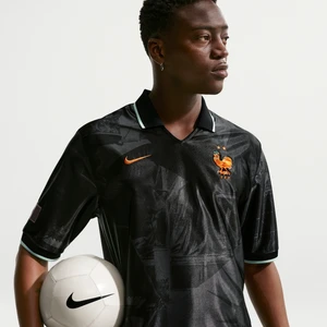 Zdjęcie produktu Męska koszulka piłkarska z krótkim rękawem Nike Dri-FIT FFF Energy - Szary