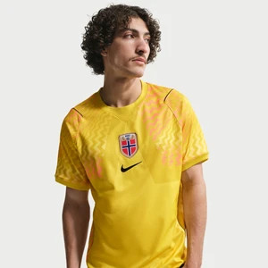 Zdjęcie produktu Męska koszulka piłkarska z krótkim rękawem Nike Dri-FIT Norwegia Stadium 2026 Goalkeeper – replika - Żółty