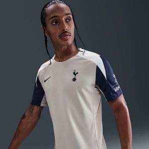 Męska koszulka piłkarska z krótkim rękawem Nike Dri-FIT Tottenham Hotspur Strike - Szary