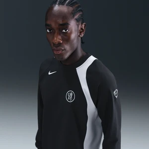 Męska koszulka piłkarska z półokrągłym dekoltem Nike Total 90 Chelsea F.C. (wersja trzecia) - Czerń