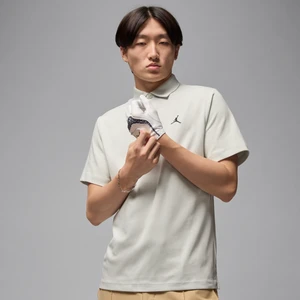 Męska koszulka polo do golfa Dri-FIT Jordan Sport - Szary