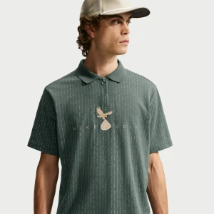 Męska koszulka polo do golfa Dri-FIT Nike Fairway Fresh - Zieleń