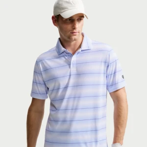 Męska koszulka polo do golfa Dri-FIT Nike Par - Fiolet