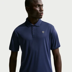 Męska koszulka polo do golfa Dri-FIT Nike Par - Niebieski