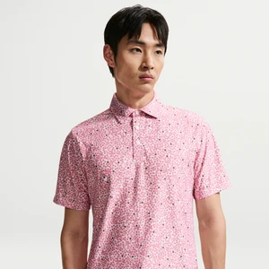 Męska koszulka polo do golfa Dri-FIT Nike Tailored Performance - Różowy
