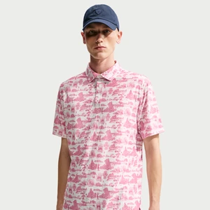 Męska koszulka polo do golfa Dri-FIT Nike Tailored Performance - Różowy