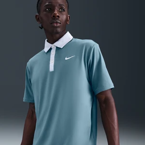 Męska koszulka polo do golfa Dri-FIT Nike Tour - Niebieski