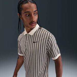 Męska koszulka polo do golfa Dri-FIT Nike Victory+ - Brązowy