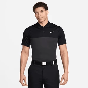 Męska koszulka polo do golfa Dri-FIT Nike Victory+ - Czerń