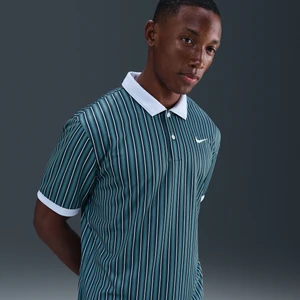 Męska koszulka polo do golfa Dri-FIT Nike Victory+ - Niebieski