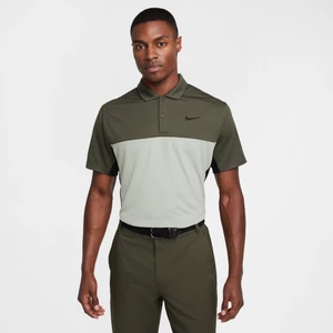 Męska koszulka polo do golfa Dri-FIT Nike Victory+ - Zieleń