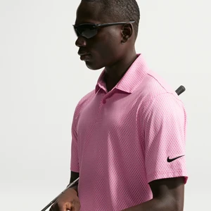 Męska koszulka polo do golfa Nike Velocity Dri-FIT - Różowy