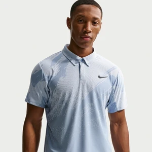 Męska koszulka polo do tenisa Dri-FIT ADV NikeCourt Slam - Niebieski
