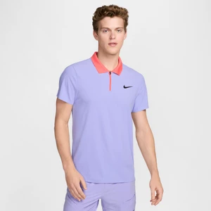 Męska koszulka polo do tenisa Dri-FIT ADV NikeCourt Slam Ultimate - Fiolet