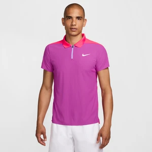 Męska koszulka polo do tenisa Dri-FIT ADV NikeCourt Slam Ultimate - Fiolet