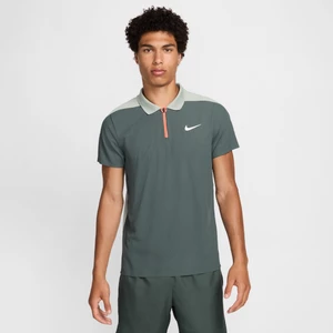 Męska koszulka polo do tenisa Dri-FIT ADV NikeCourt Slam Ultimate - Zieleń