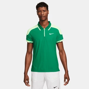 Męska koszulka polo do tenisa Dri-FIT ADV NikeCourt Slam - Zieleń