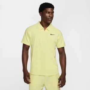 Męska koszulka polo do tenisa Dri-FIT ADV NikeCourt Slam - Zieleń