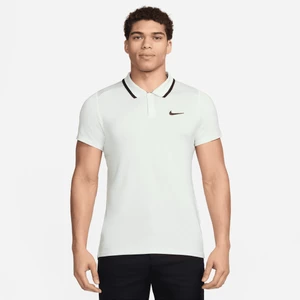 Męska koszulka polo do tenisa Dri-FIT NikeCourt Advantage - Zieleń