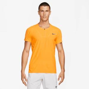 Męska koszulka polo do tenisa NikeCourt Dri-FIT ADV Slam - Żółty