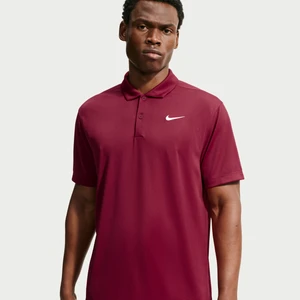 Męska koszulka polo do tenisa NikeCourt Dri-FIT - Czerwony