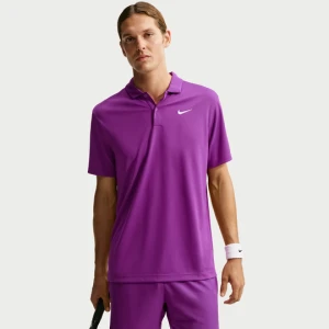 Męska koszulka polo do tenisa NikeCourt Dri-FIT - Fiolet