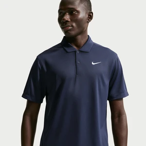 Męska koszulka polo do tenisa NikeCourt Dri-FIT - Niebieski