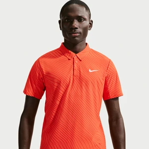 Męska koszulka polo Dri-FIT ADV NikeCourt Slam - Pomarańczowy