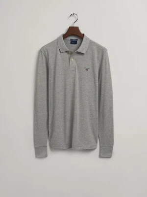 Męska Koszulka Polo Original z Piki z Długim Rękawem GANT