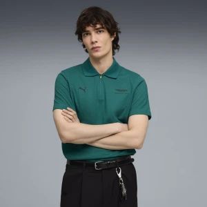 Zdjęcie produktu Męska koszulka polo PUMA x ASTON MARTIN ARAMCO F1® TEAM Jacquard, Odzież, Zielony