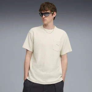 Zdjęcie produktu Męska koszulka PUMA Class Pinnacle o luźnym kroju, Odzież, Biały,