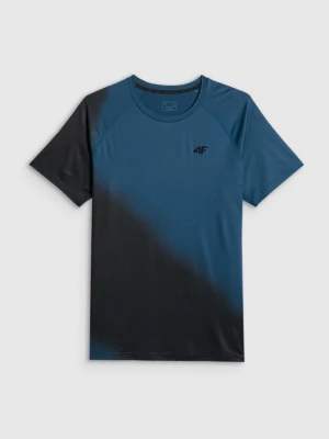 Męska koszulka treningowa 4F 4FRSS26TFTSM2341 - granatowa