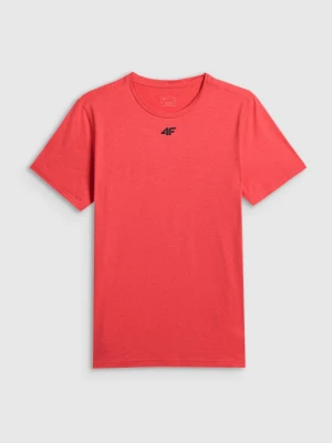Męska koszulka treningowa 4F 4FRSS26TFTSM2343 - czerwona